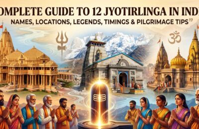 12 Jyotirlinga in India – Complete Guide: Names, Locations, History & Pilgrimage Tips