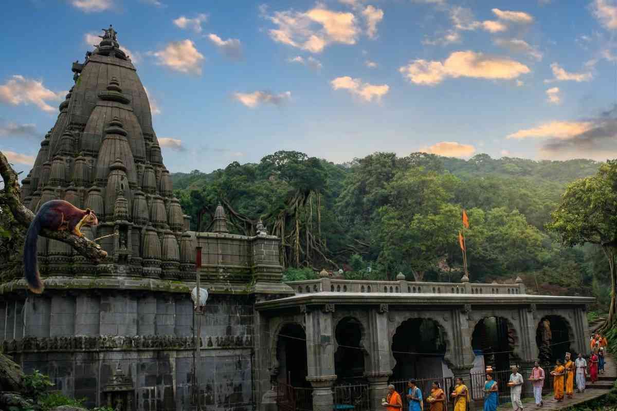 Bhimashankar Jyotirlinga Maharashtra Sahyadri forest 12 Jyotirlinga in India – Giant Indian Squirrel wildlife sanctuary