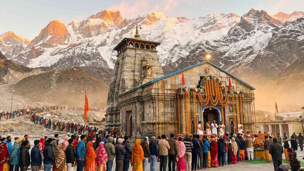 Kedarnath Temple Kapat Opening April 22 2026 – Char Dham Yatra 2026 Char Dham Yatra 2026 Complete Guide kapat opening Kedarnath temple April 22 ceremony pilgrims Himalayan sunrise darshan