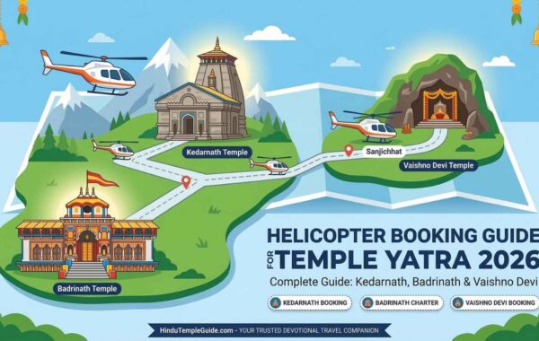Helicopter Booking Guide for Temple Yatra 2026 – Kedarnath, Badrinath & Vaishno Devi Complete Guide