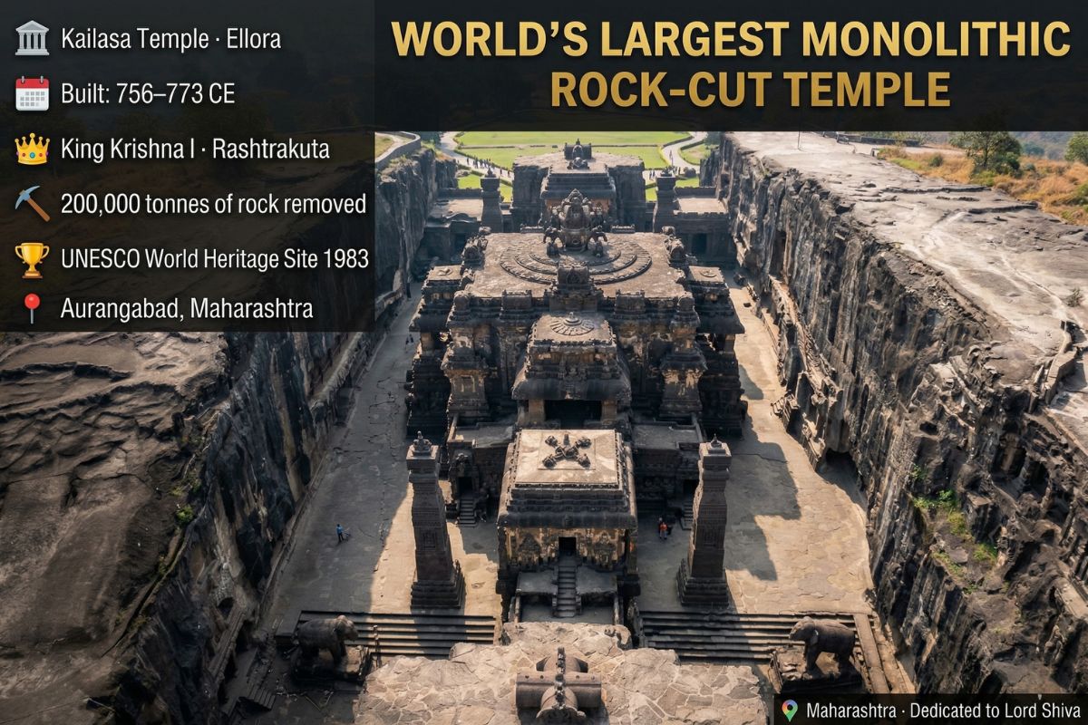 Kailasa Temple Ellora Maharashtra