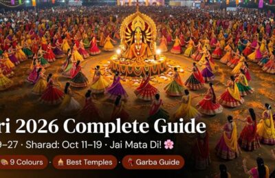 Navratri 2026 Complete Guide – Chaitra & Sharad Dates, 9 Colours, Navdurga, Puja Vidhi, Best Temples, Garba & Fasting Rules