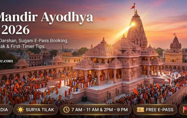 Ram Mandir Ayodhya Guide 2026 – Complete Guide: Darshan, Sugam E-Pass Booking, Timings, Surya Tilak & First-Timer Tips