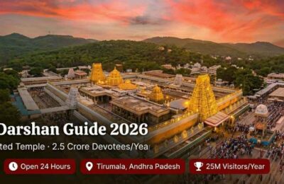 Tirupati Darshan Guide 2026 – Complete Guide for First-Time Pilgrims: Booking, Timings, All Darshan Types & Insider Tips