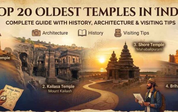 Top 20 Oldest Temples in India – Complete Guide with History, Architecture & Visiting Tips