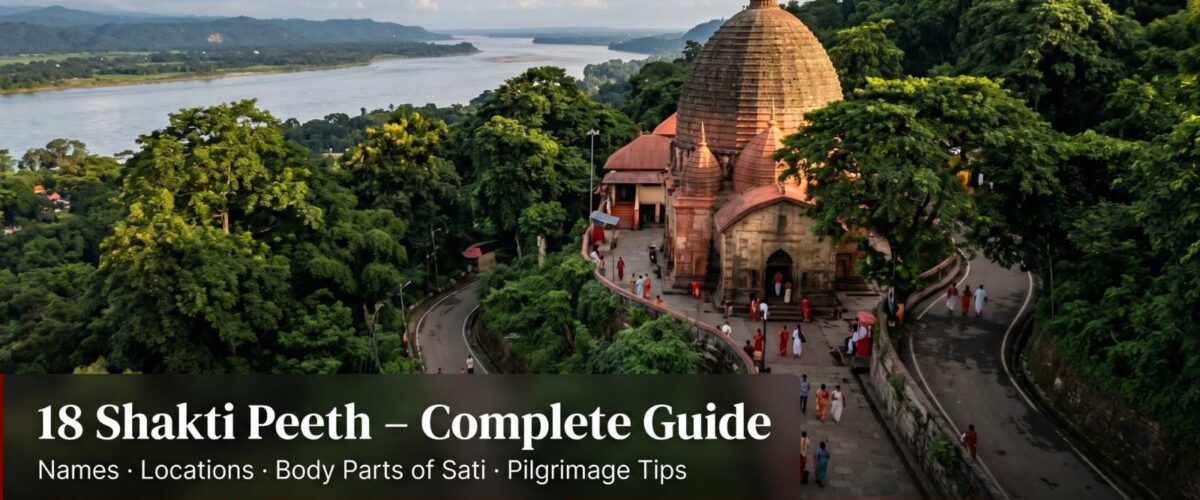 18 Shakti Peeth Temples – Complete Guide with Names, Locations, Body Parts of Sati & Pilgrimage Tips 2026