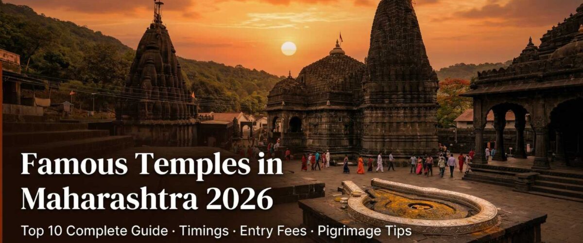 Famous Temples in Maharashtra 2026 – Top 10 Complete Guide: Siddhivinayak, Shirdi, Bhimashankar, Trimbakeshwar & More with Timings & Tips