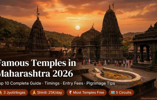 Famous Temples in Maharashtra 2026 – Top 10 Complete Guide: Siddhivinayak, Shirdi, Bhimashankar, Trimbakeshwar & More with Timings & Tips