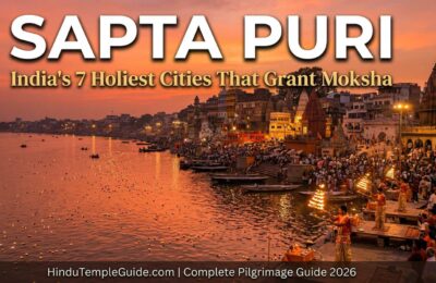 Sapta Puri Complete Guide 2026 – India’s 7 Holiest Cities That Grant Moksha