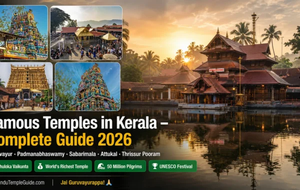 Famous Temples in Kerala 2026 – Guruvayur, Padmanabhaswamy, Sabarimala and Complete Devotee Guide
