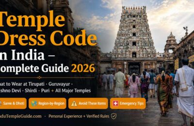 Temple Dress Code in India – Complete Guide for All Major Temples (Men & Women)