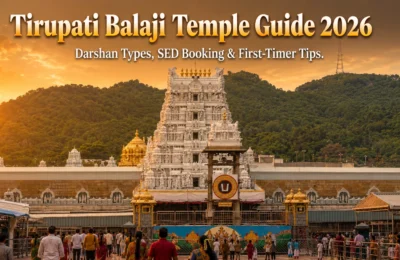 Tirupati Balaji Temple Guide 2026: Darshan Types, SED Booking, Timings & First-Timer Tips